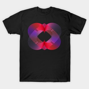 Love power heart popcolors T-Shirt